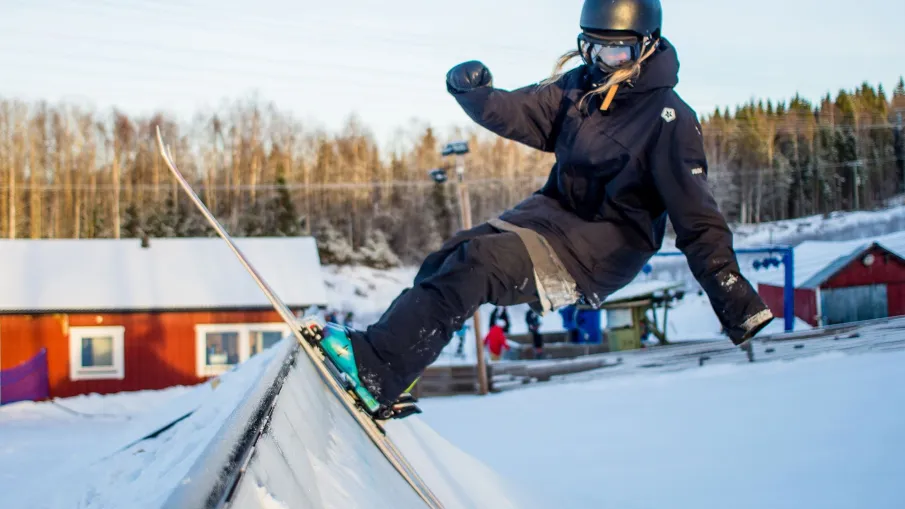 Vintersport på Middagsberget