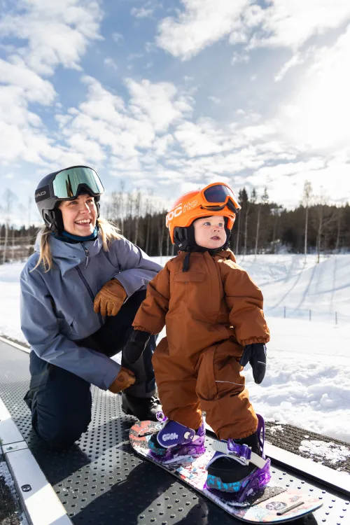 Vintersport på Middagsberget