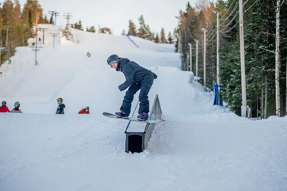 Vintersport på Middagsberget