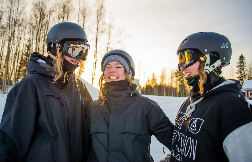 Vintersport på Middagsberget